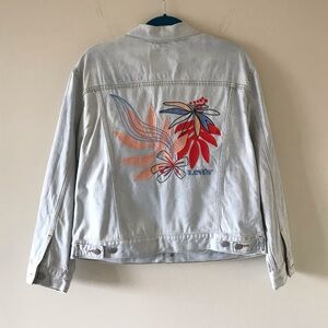 Levi's Denim Jacket Embroidered